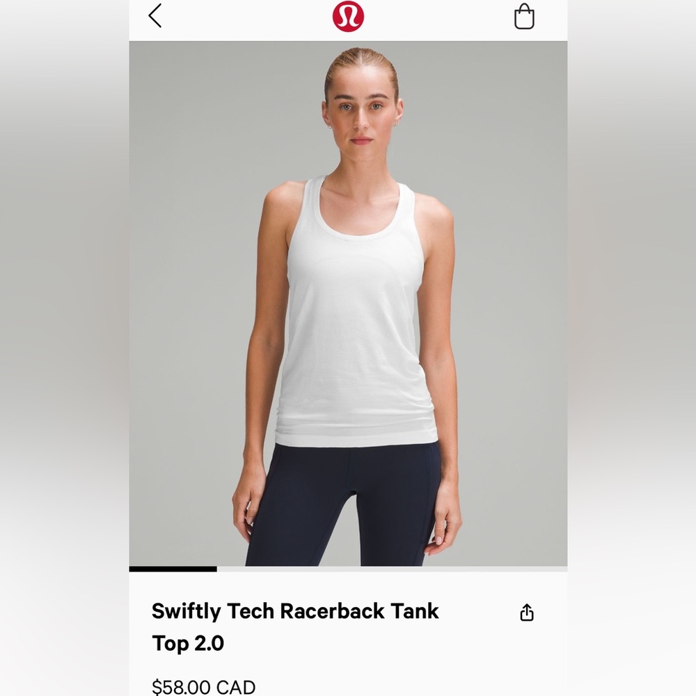 Lululemon Swift Tech Racerback 2.0 - Picture 3 of 3